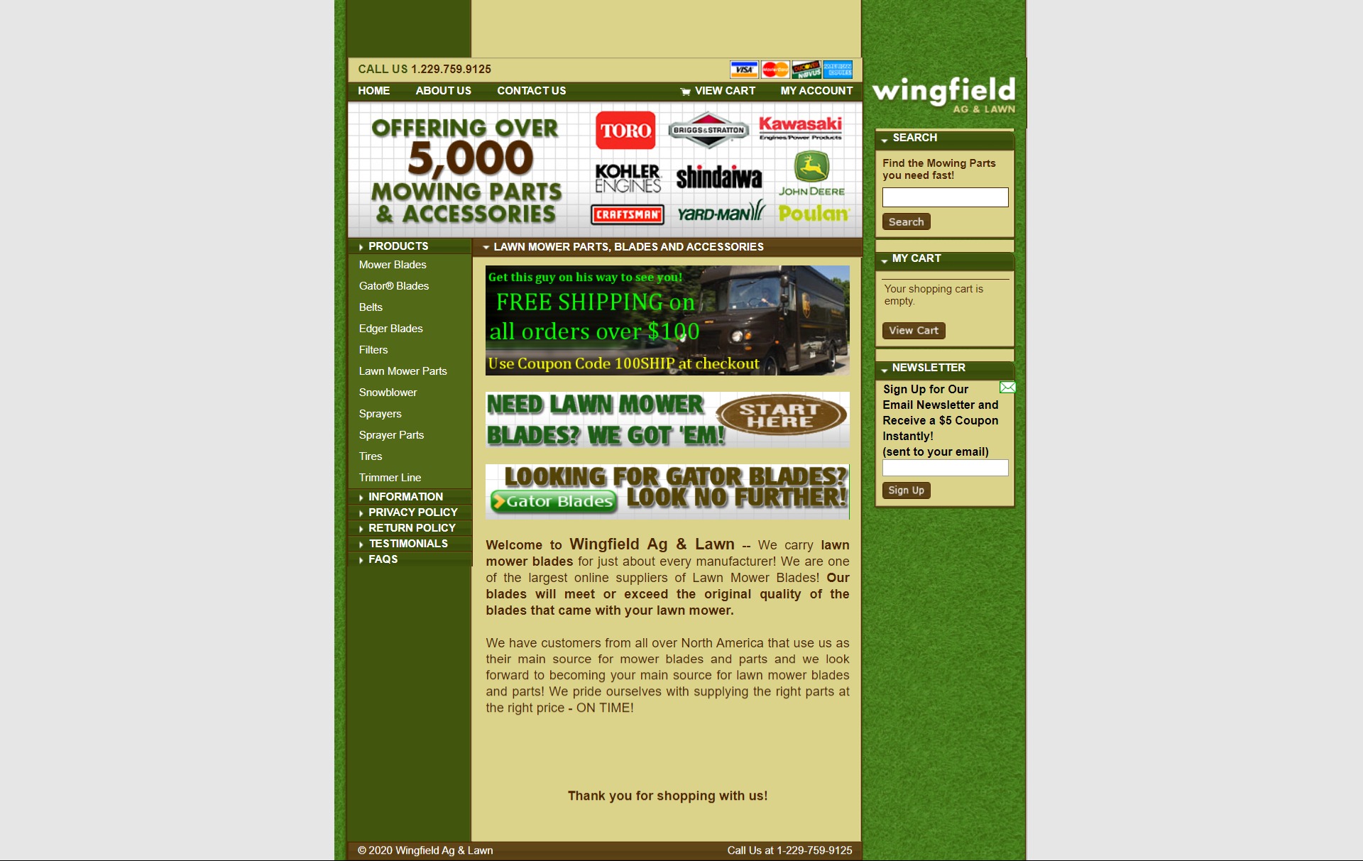 Wingfield AG & Lawn - Before