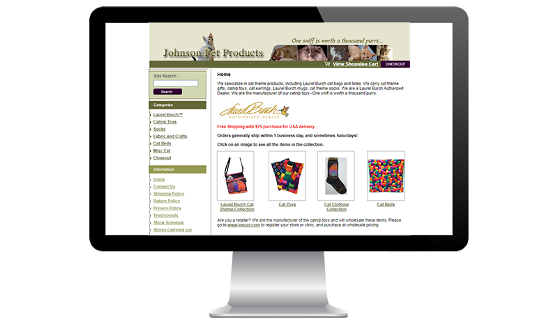 Johnson Pet Products - Before