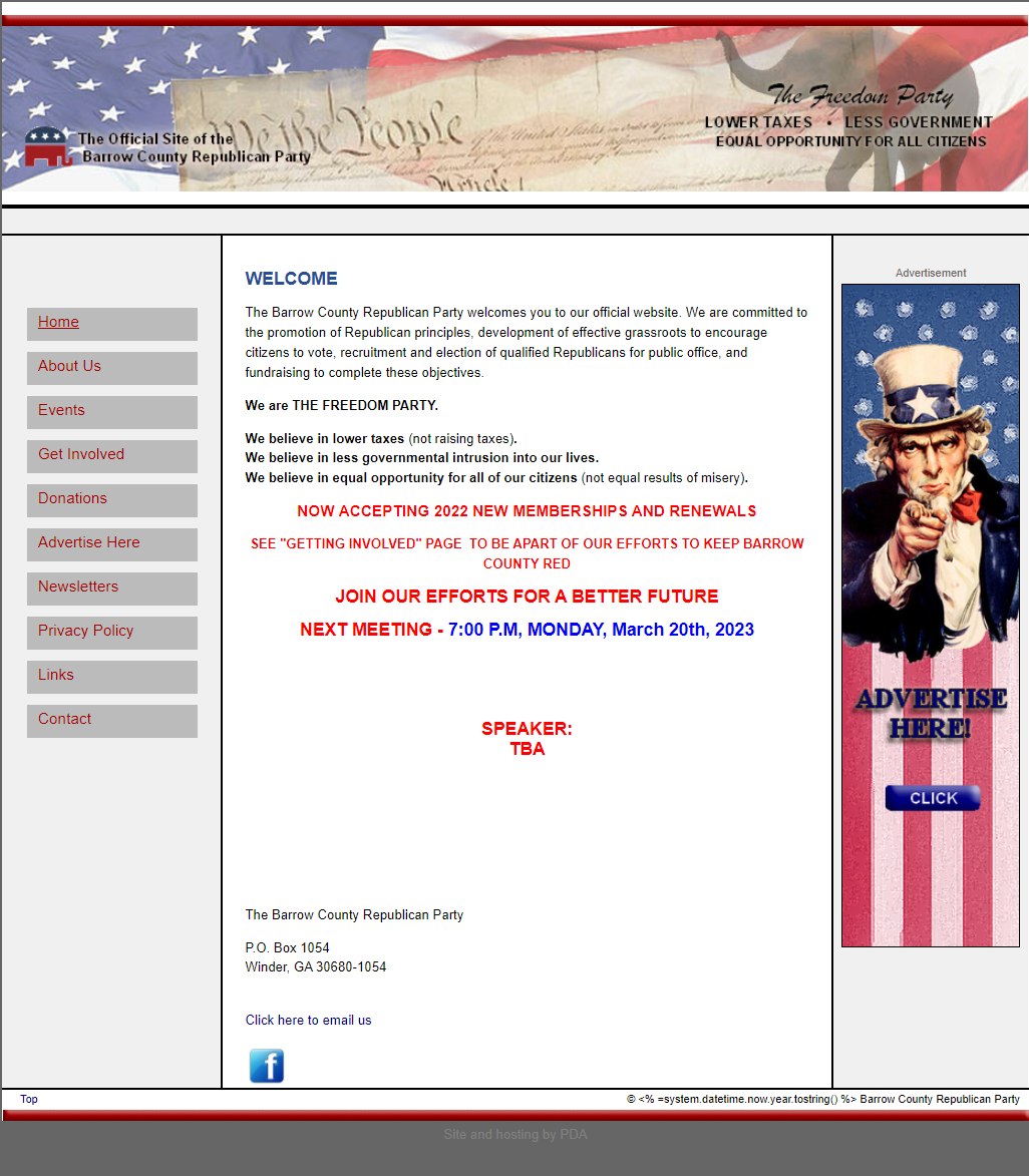 Barrow County Republican Party - Before