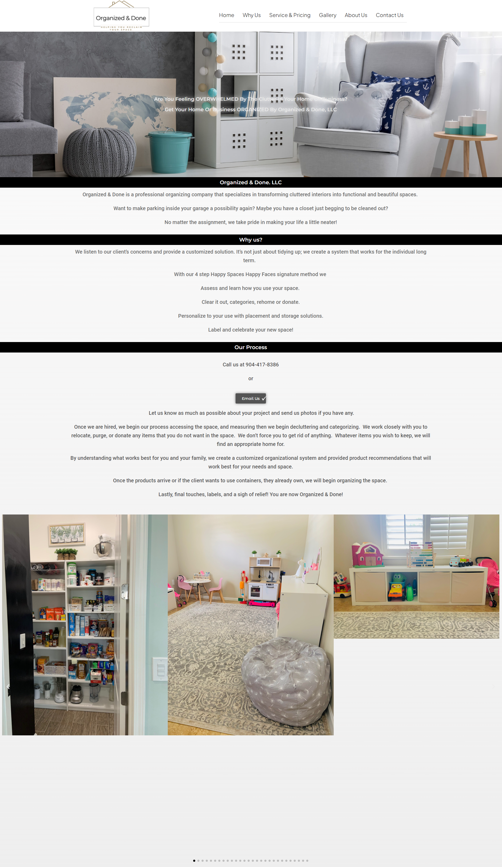 Organized & Done - Before